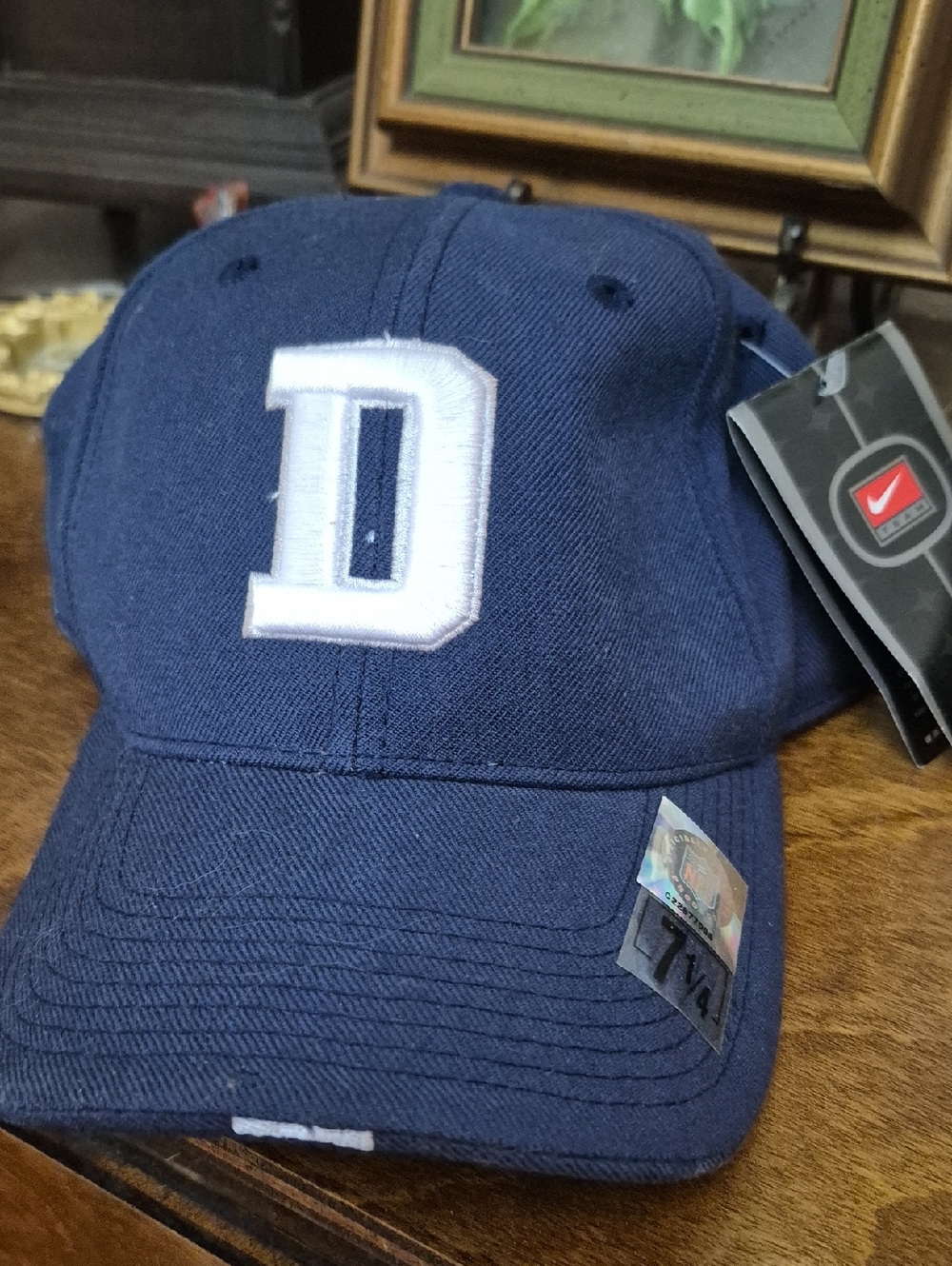 Dallas Cowboys Nike Cap with White 'D' Patch
